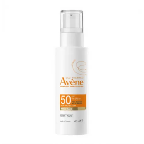 AVENE Sun Anti-age fluid SPF50+ 40ml