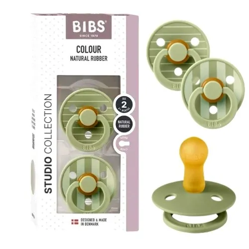 Duda BIBS Studio Colour-Pin Sage Mix Size 2