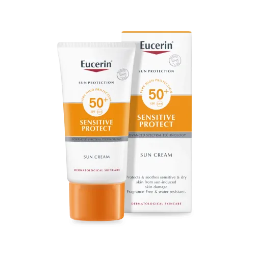 Eucerin SUN Sensitive Protect krema za lice SPF50 50ml
