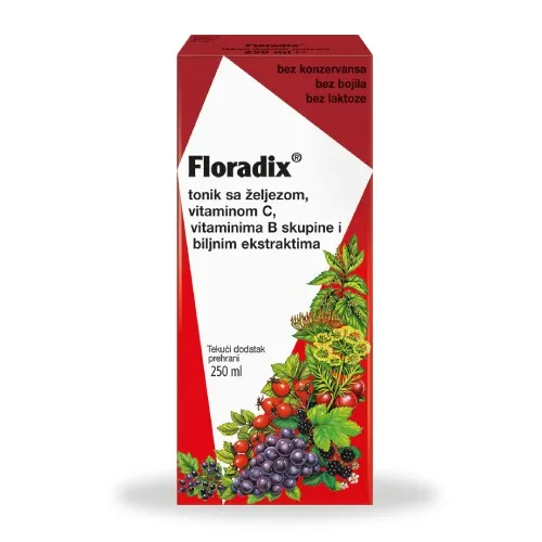 FLORADIX SA ŽELJEZOM 250 ml.