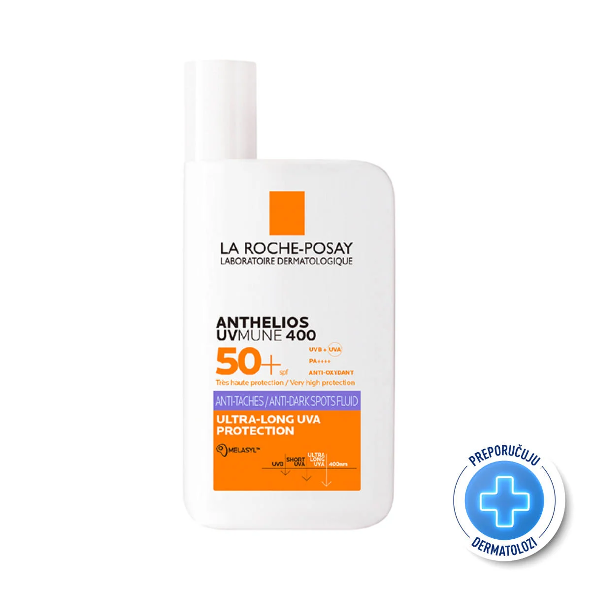 LA ROCHE POSAY Anthelios UVMune 400 fluid protiv hiperpigmentacija SPF50