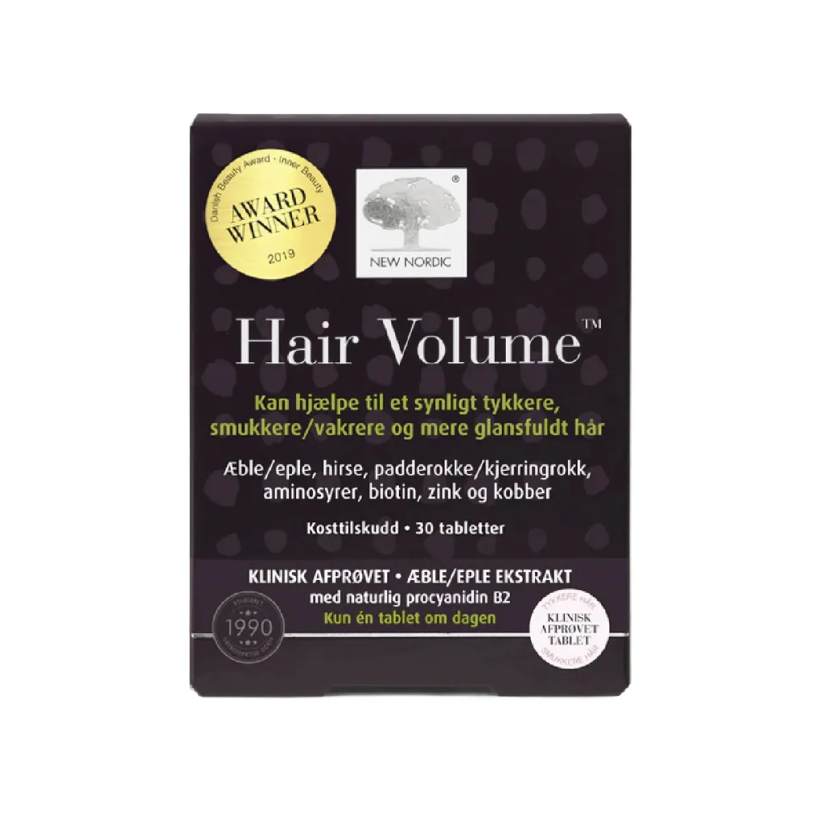 New Nordic Hair Volume 30 tableta 2+1 GRATIS