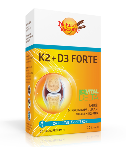 NW K2 + D3 Forte 20kapsula