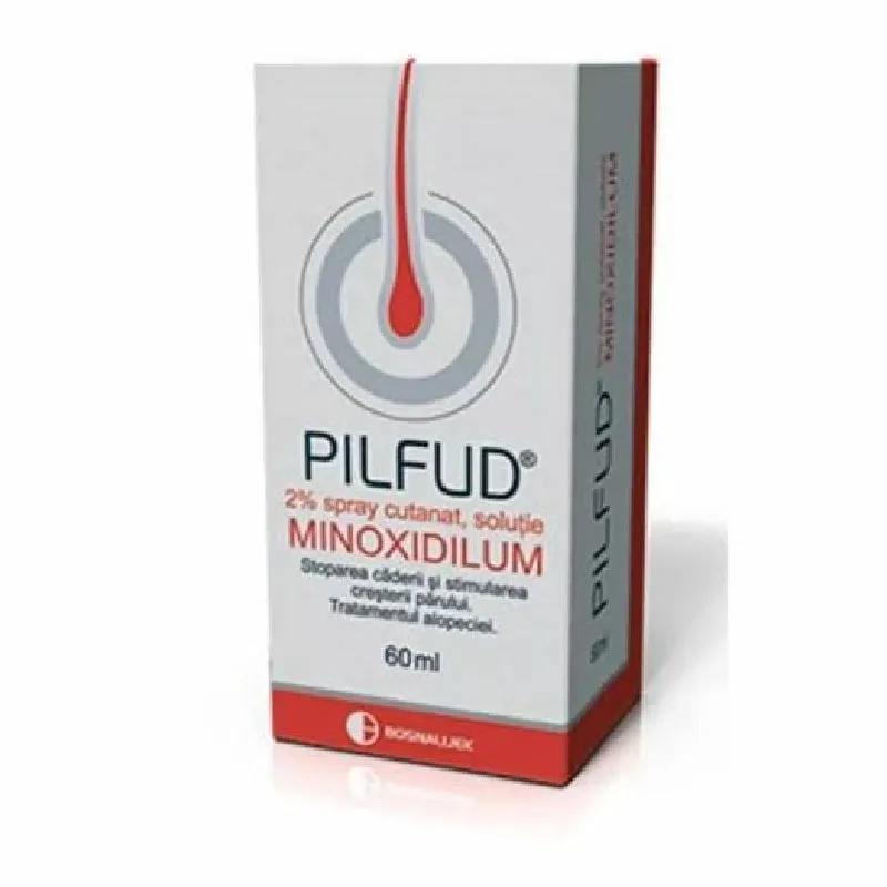 Pilfud 20 mg/ml (2%) Sprej 60 ml – Minoksidil za Kosu