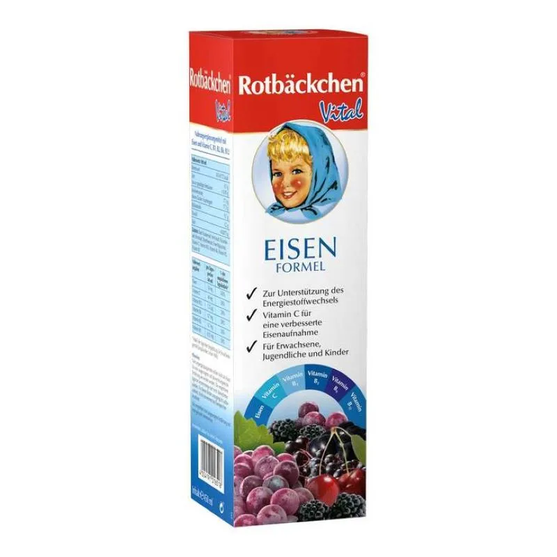 Rotbäckchen Vital Eisen Formel Željezo, 450 ml