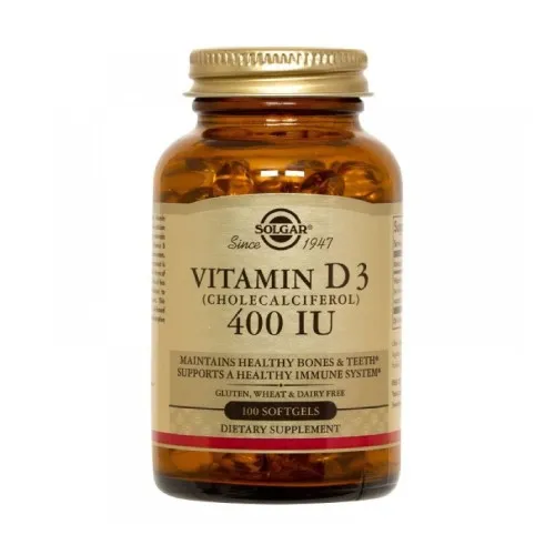SOLGAR VITAMIN D3 KAPSULE A 100