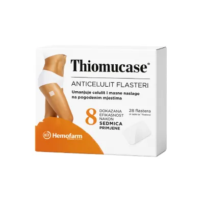 Thiomucase anticelulit flasteri – glatka koža bez celulita