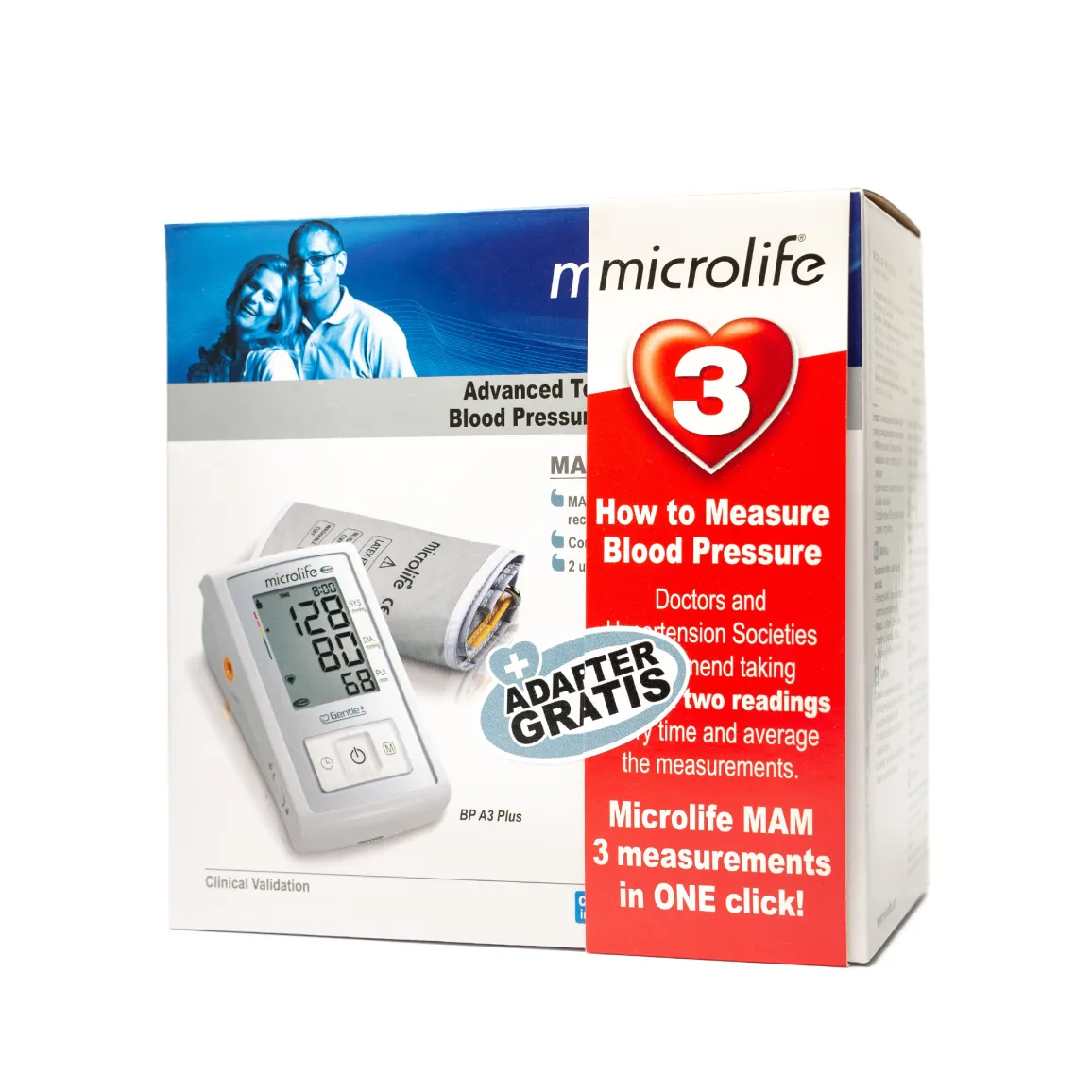 Tlakomjer Microlife BP A3 MAM + adapter