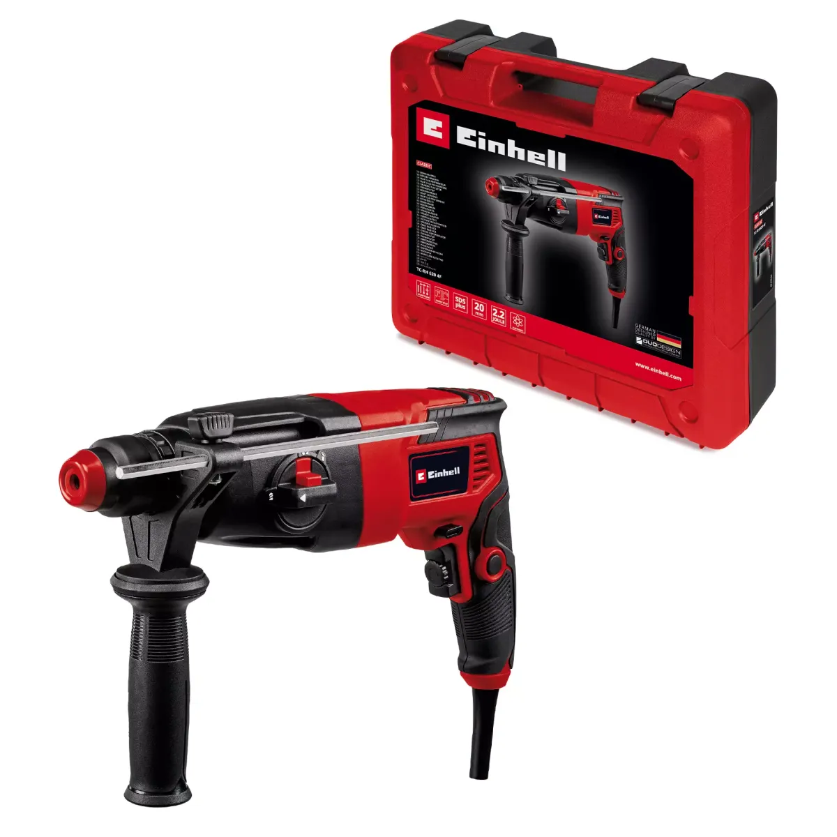 EINHELL Čekić bušilica TC-RH 620 4F SDS Plus
