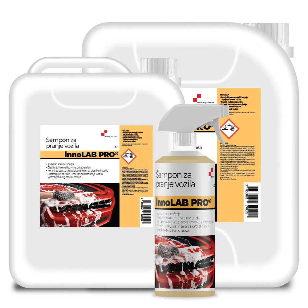 innoLAB PRO Šampon za pranje vozila 500ml-20L