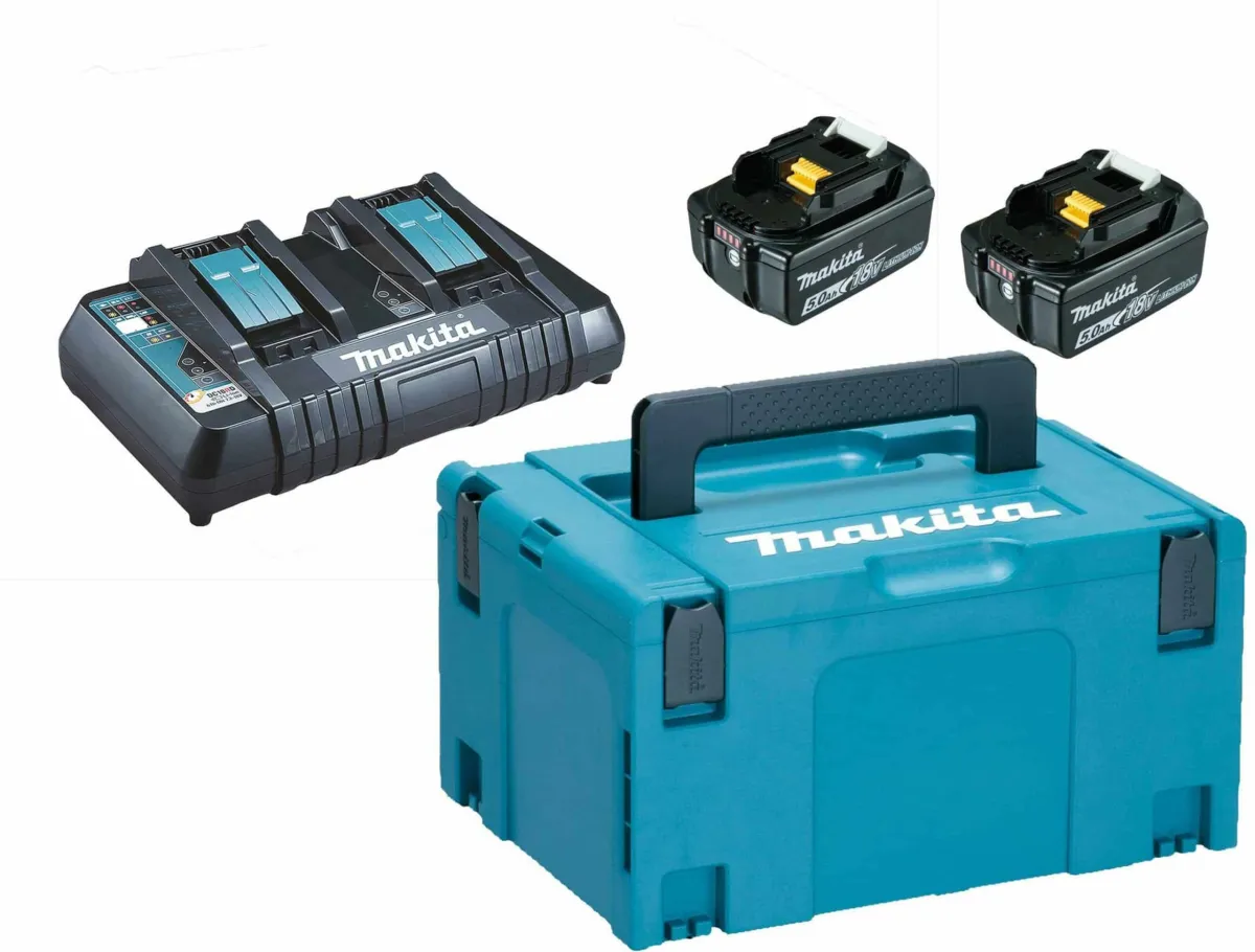 LXT Power set u koferu MAKPAC 3, BL1850Bx2, DC18RD197629-2