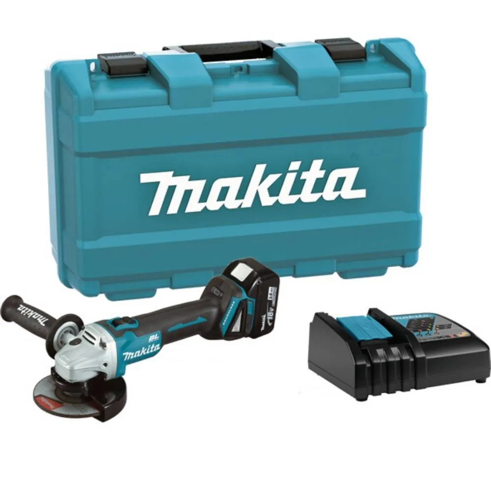 MAKITA Akumulatorska kutna brusilica DGA504RFE1