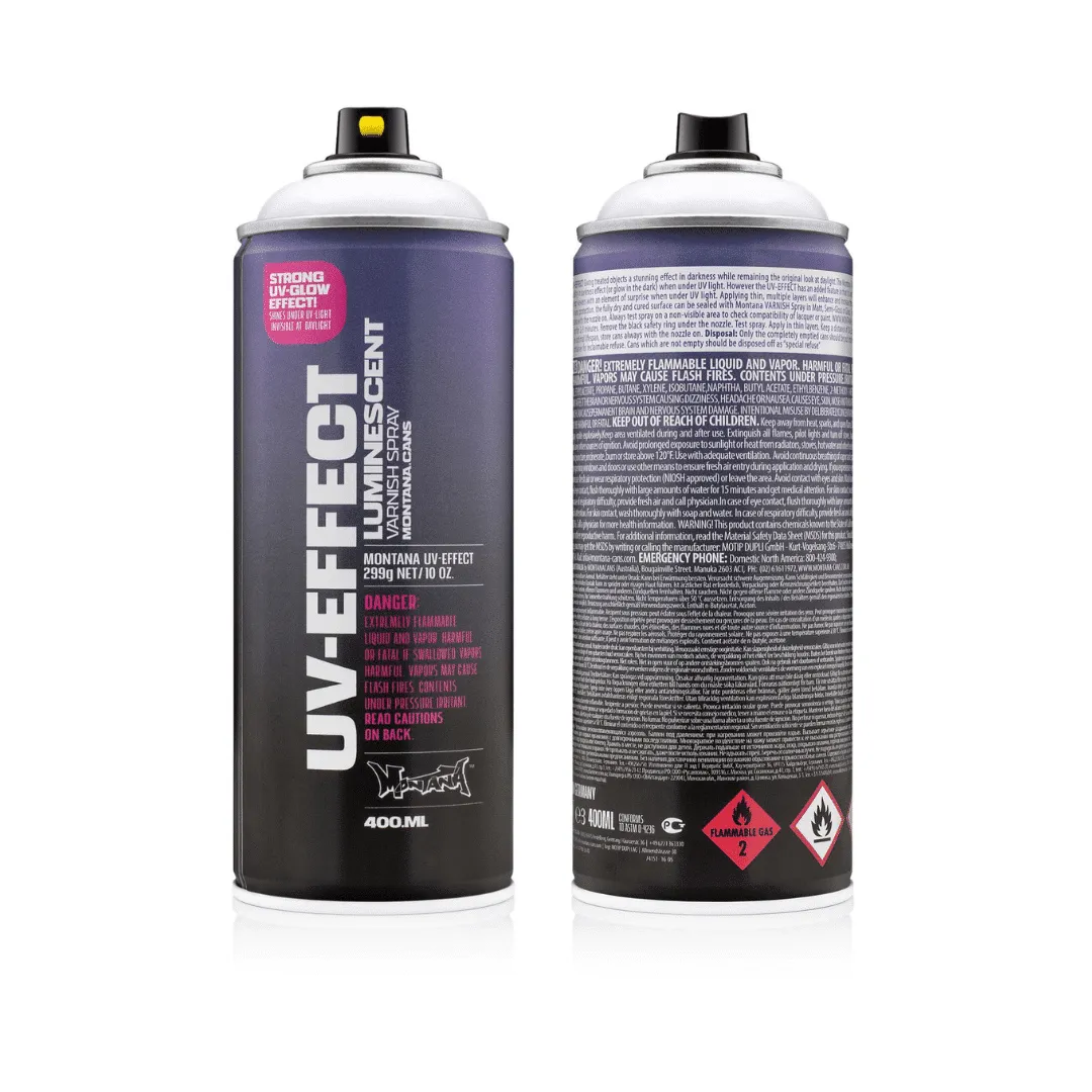 MONTANA UV-Effect Transparent Sprej 400ml