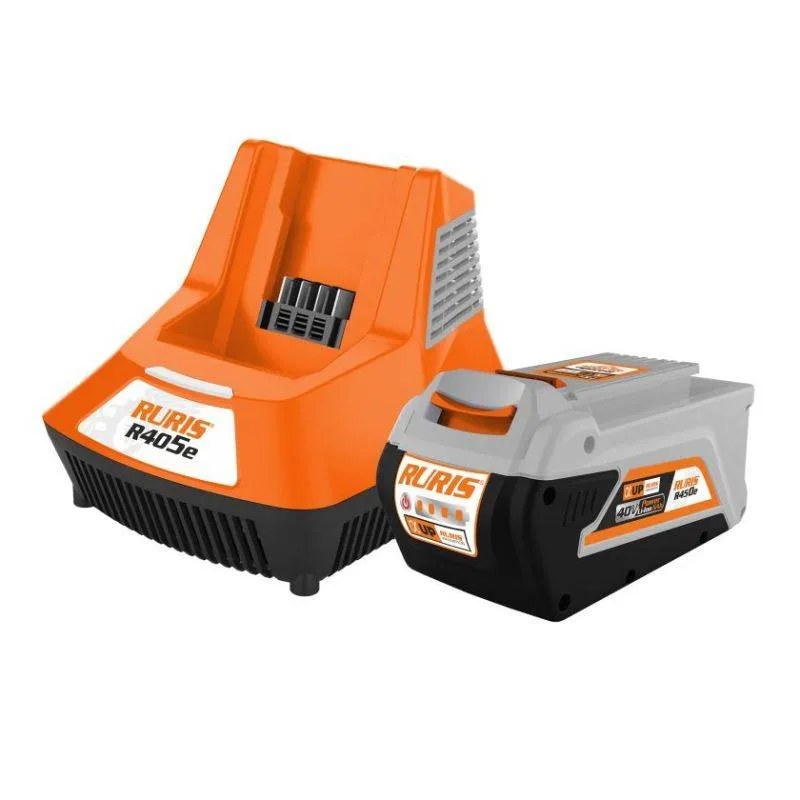 RURIS set baterija i punjač 40 V 5,0 Ah R4e4545
