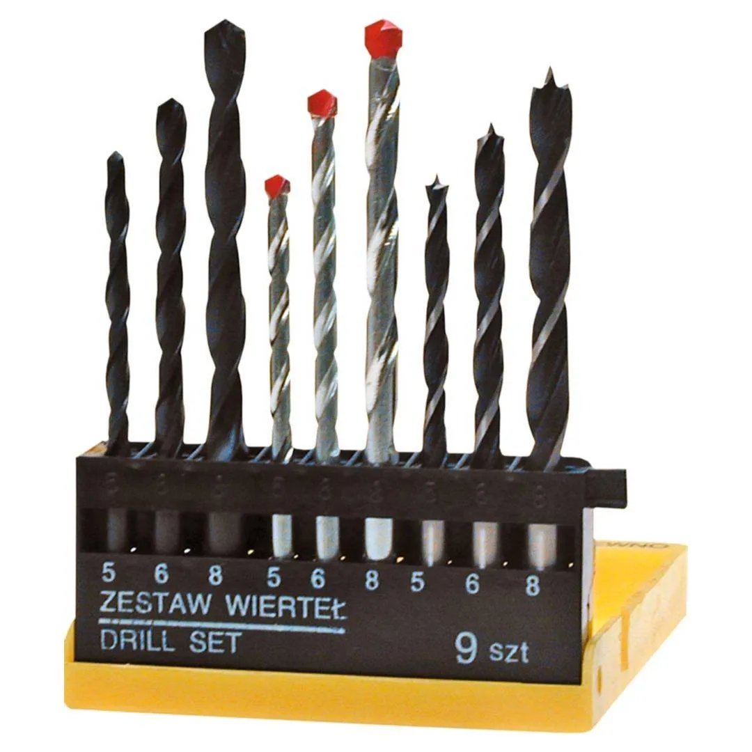 Set svrdla 9 kom TOP TOOLS 60H009