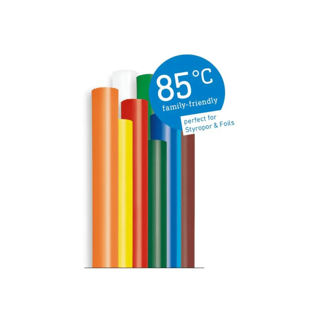 Silikonski štapići 85°C 7mm Color 96 G