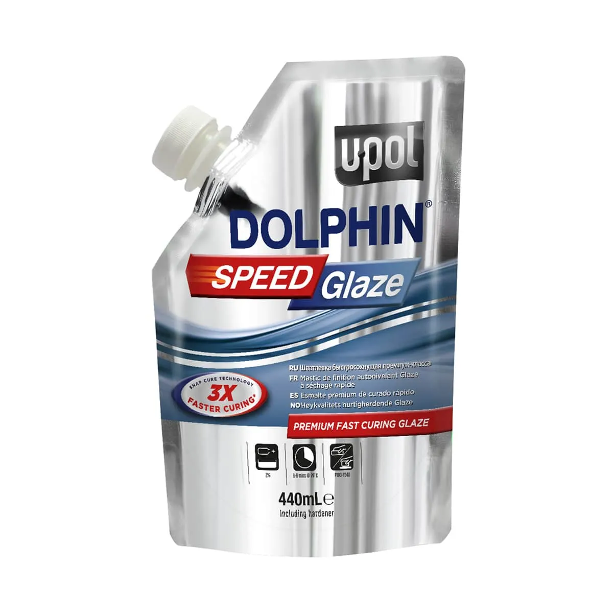 UPOL Kit Dolphin Speed Glaze 440ml