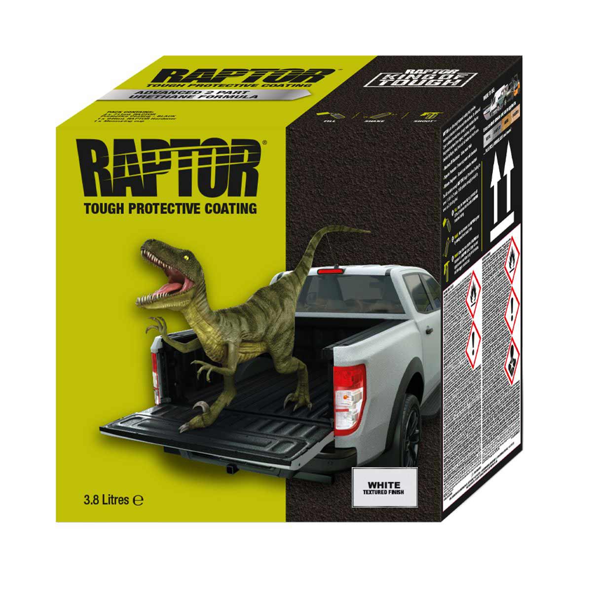 UPOL Raptor set 4l bijeli RLW/S4
