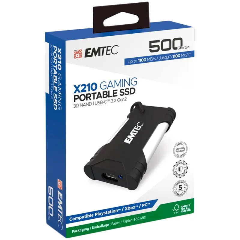 Emtec X210G Portable SSD...