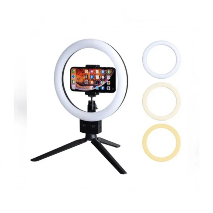 LED Ring Lamp 12" RGB with...