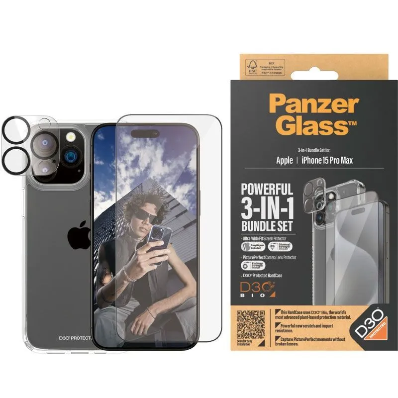 PanzerGlass 3-in-1 Bundle...