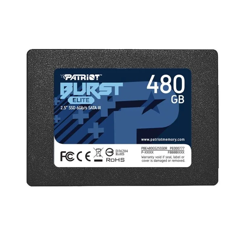 SSD Patriot 480GB 2.5"...