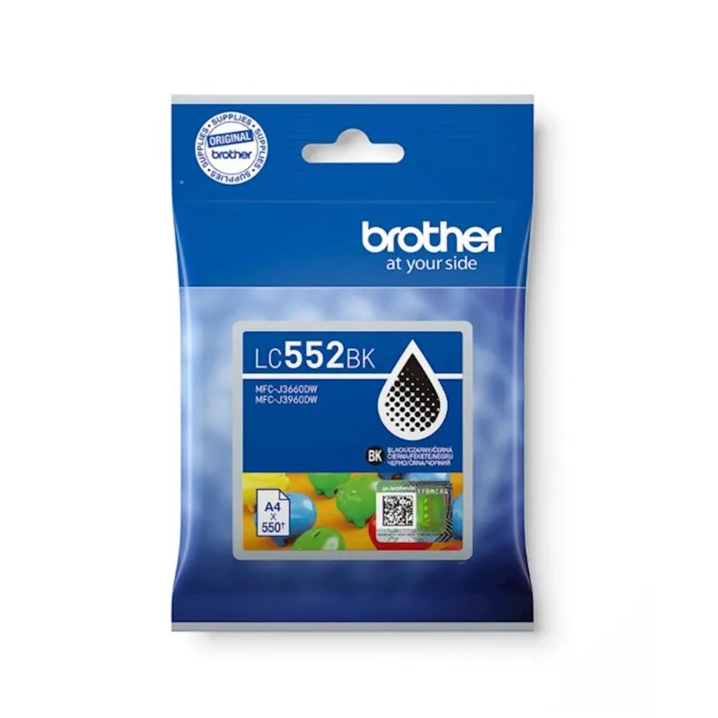 Tinta BROTHER LC552BK
