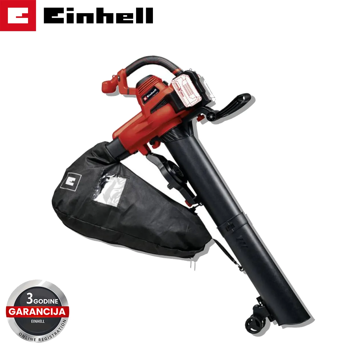 Aku puhač-duvač – usisivač lišća Einhell GE-CL 36/230 Li E -Solo 3433630 18+18V