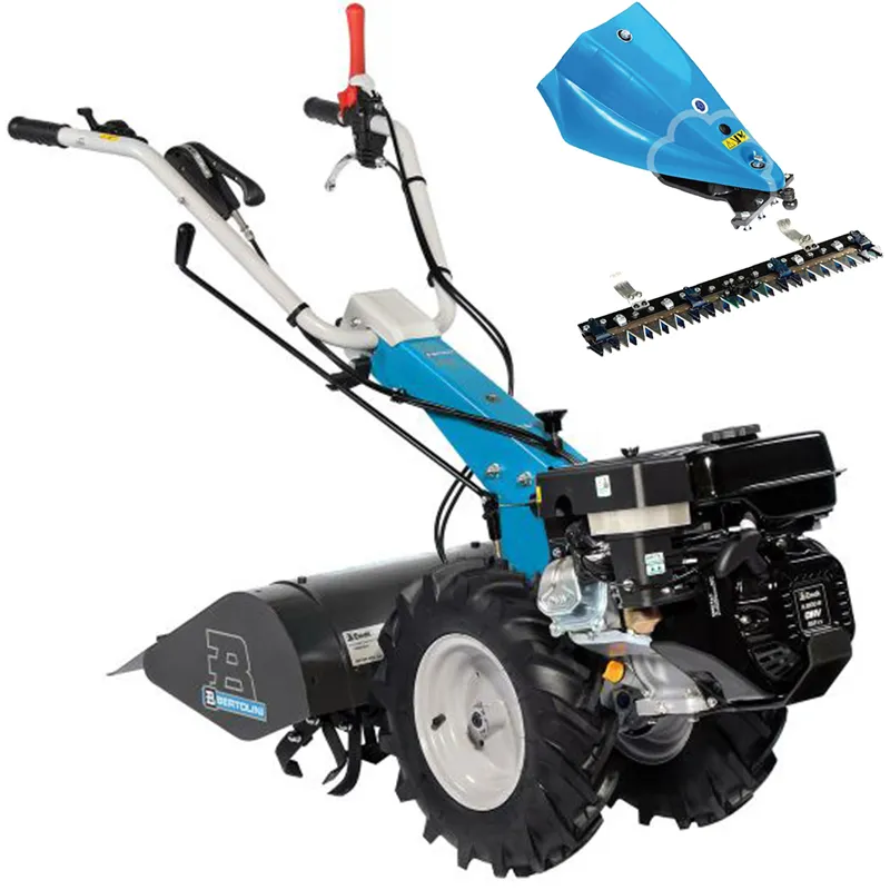 Benzinski motokultivator Bertolini 401 S – sa strižnom kosom i frezom