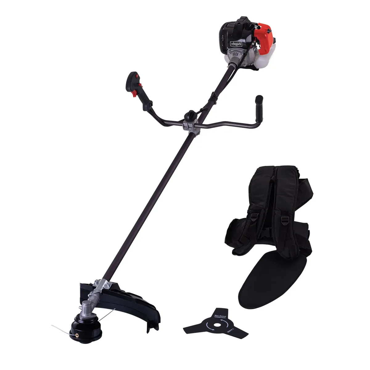 Benzinski trimer – motorna kosa Scheppach BMST52-PRO 1.9KS 43cm