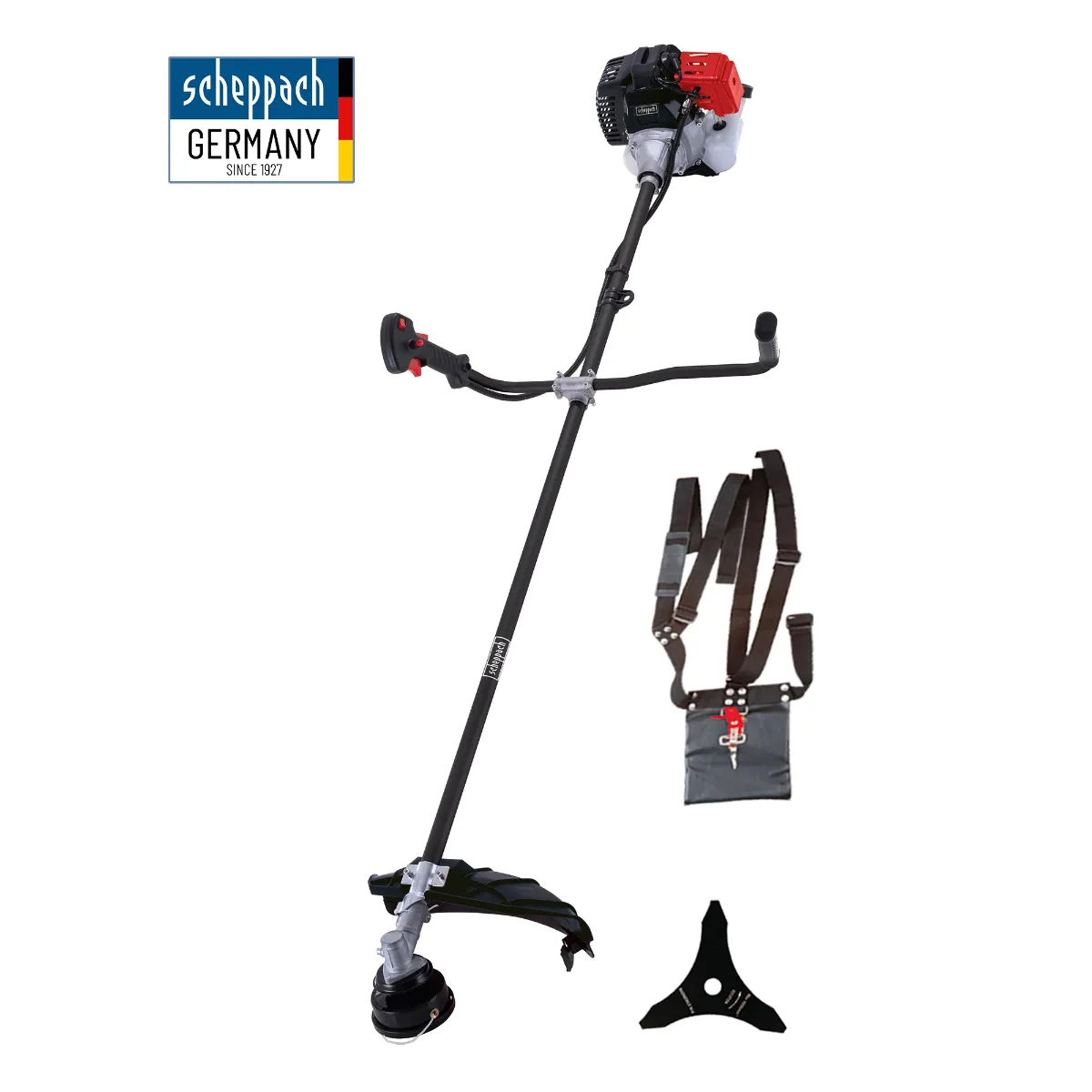 Benzinski trimer – motorna kosa Scheppach BCGT4250 1.7KS 42cm