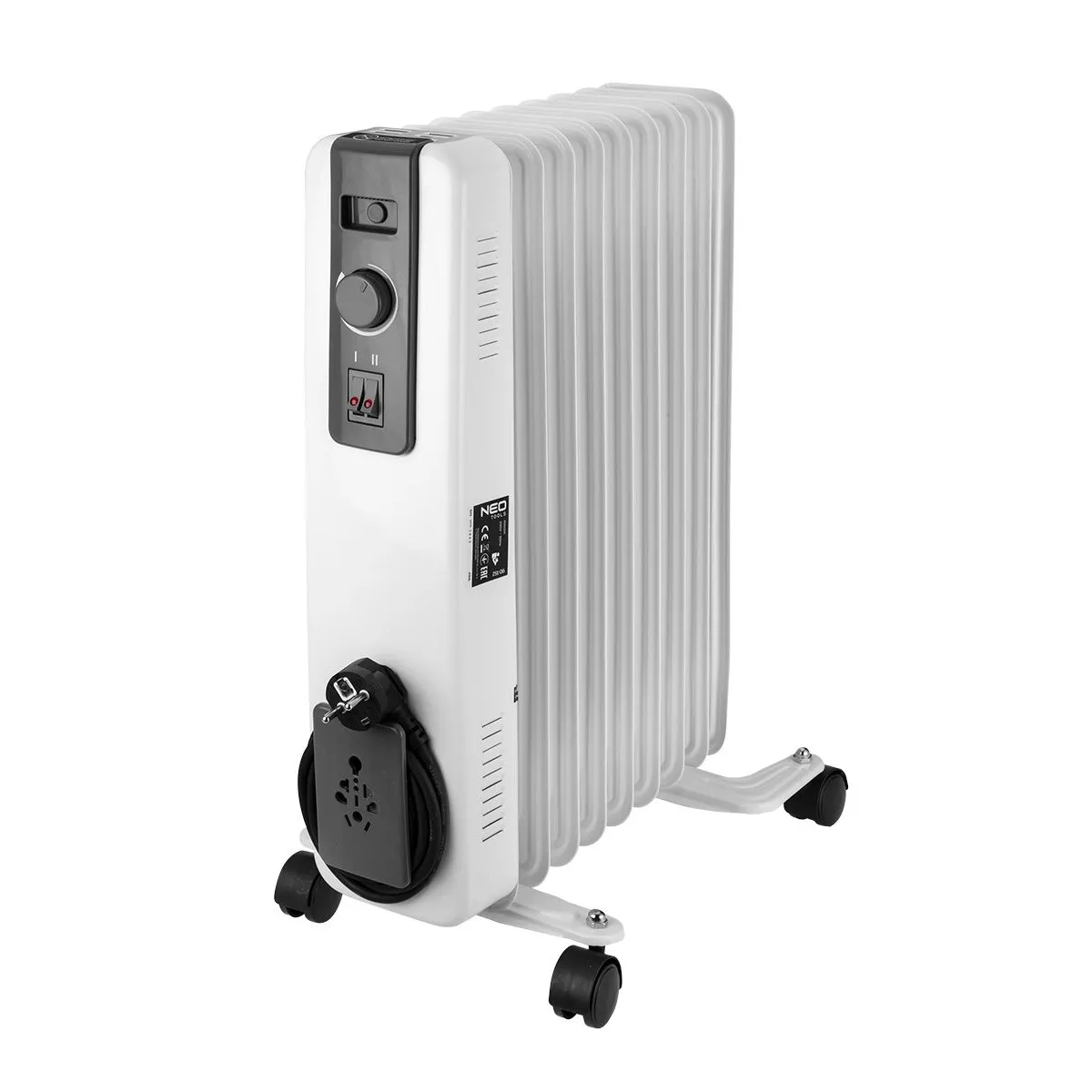 Električni uljni radijator sa 9 rebara Neo Tools 90-152 2000W