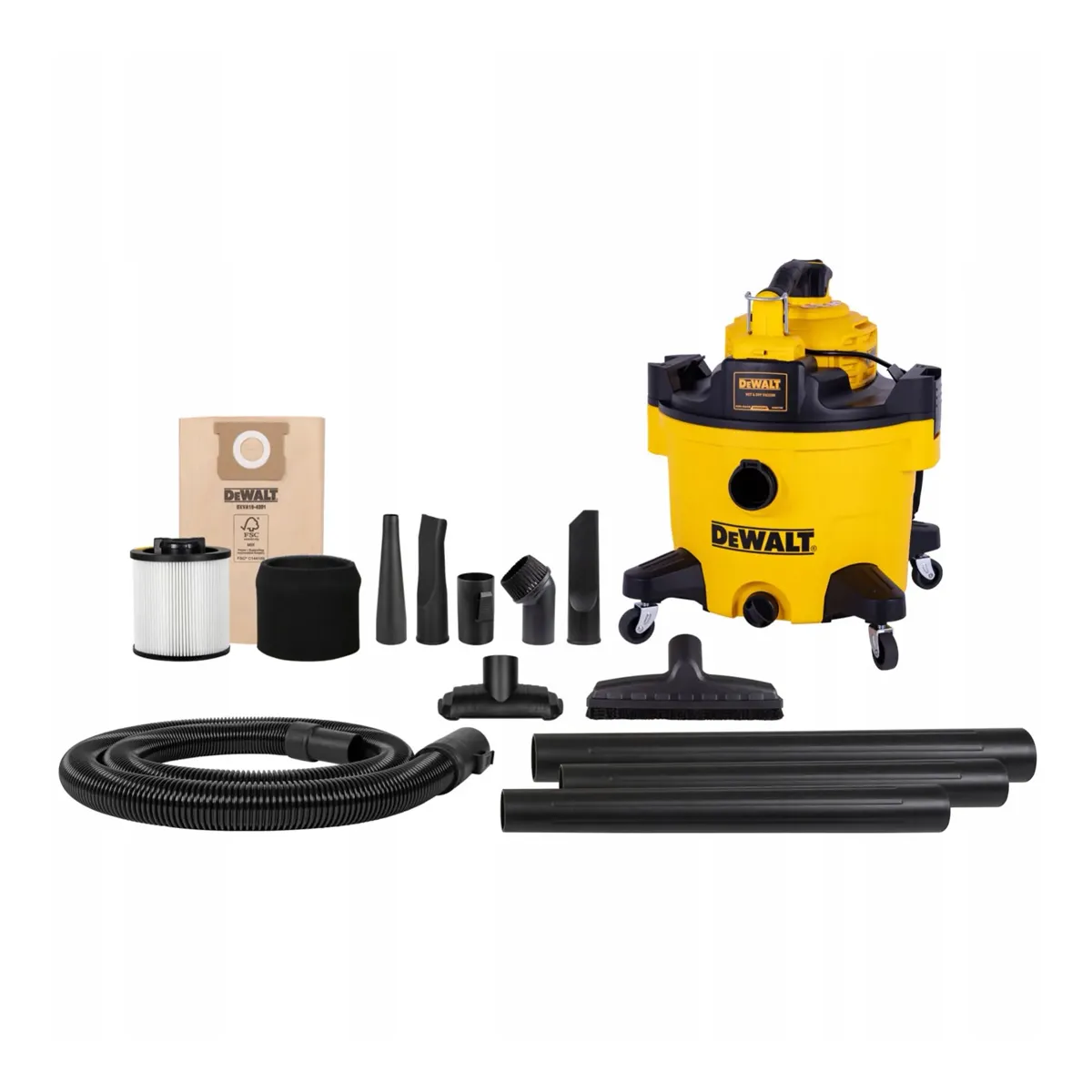Električni usisivač – puhač za mokro-suho usisavanje DeWalt DXV234P 1080W 34L