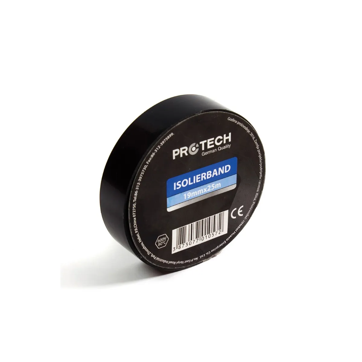 Izolir traka Protech 06TRA0022 25m 19mm – crna
