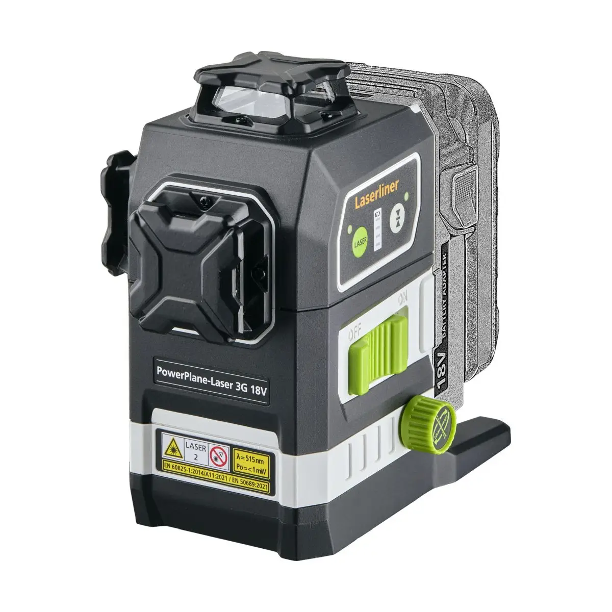 Laserski nivelir Laserliner LL-036.380L PowerPlane-Laser 3G Multi – 18V (bez baterija)