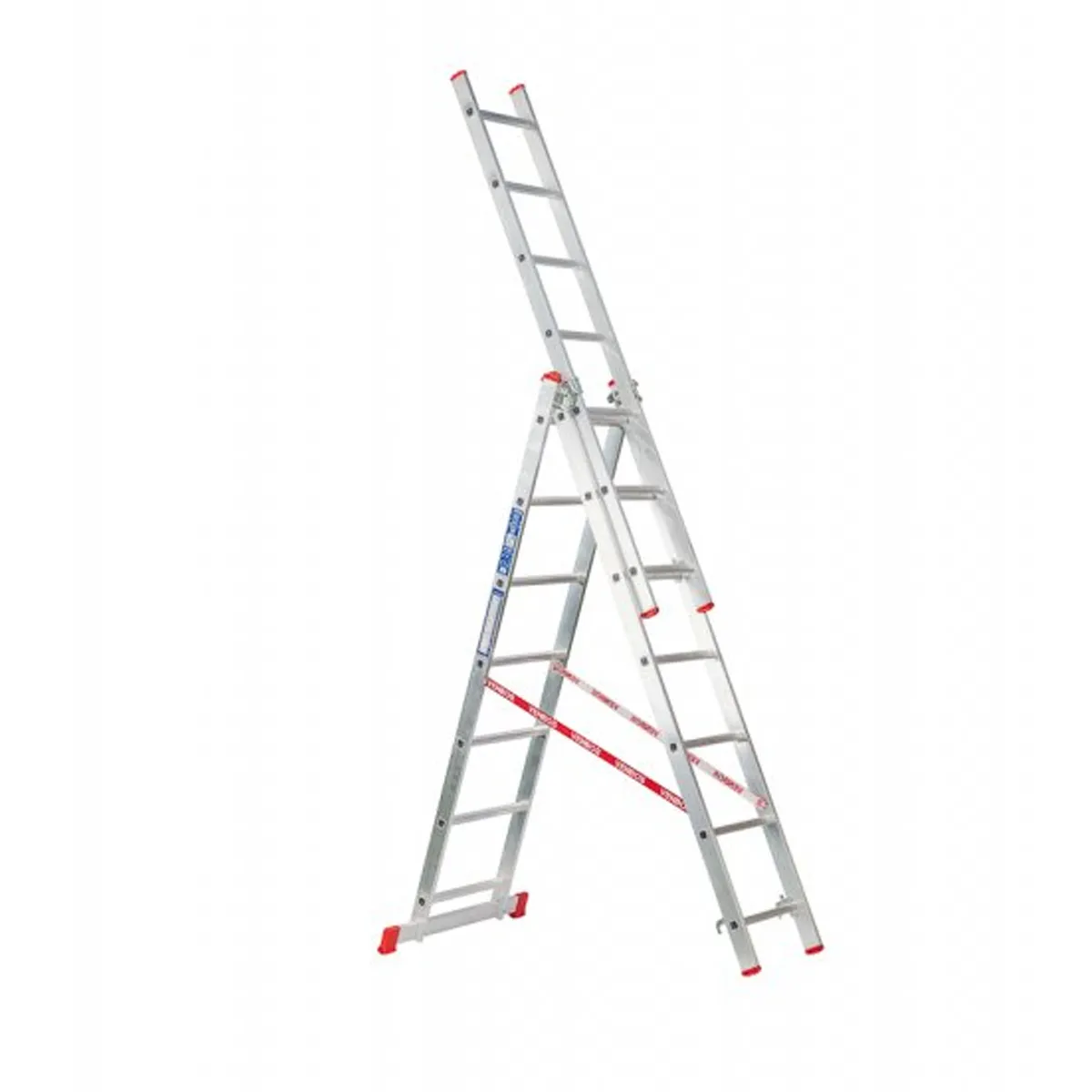Ljestve – merdevine kombinirane 3 sekcije STS B10B3/200 2.0m 3×7