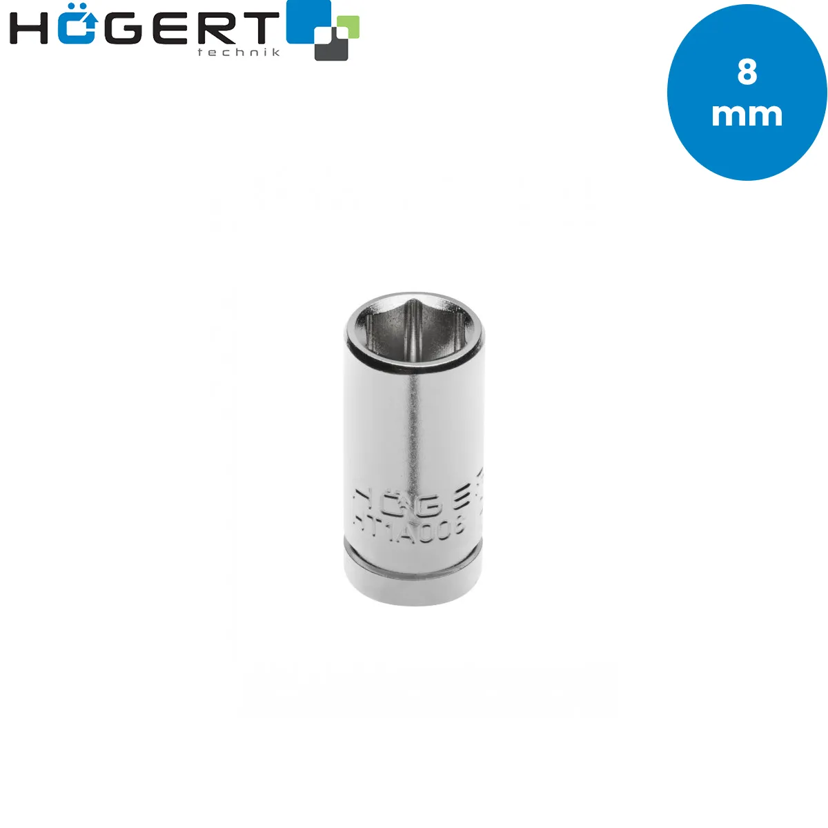 Nasadni ključ Hoegert 1/4” HT1A008 8mm