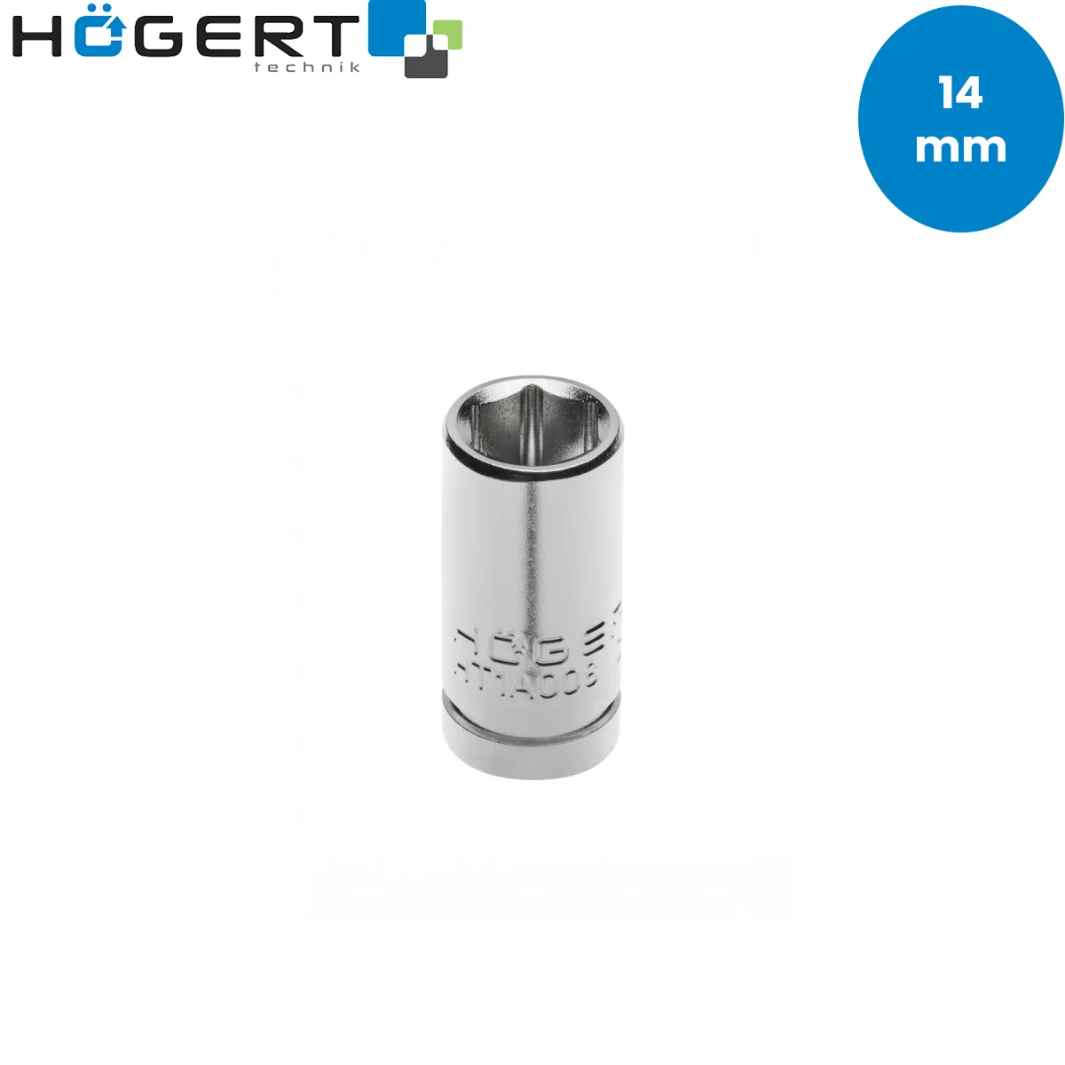Nasadni ključ Hoegert 1/4” HT1A014 14mm