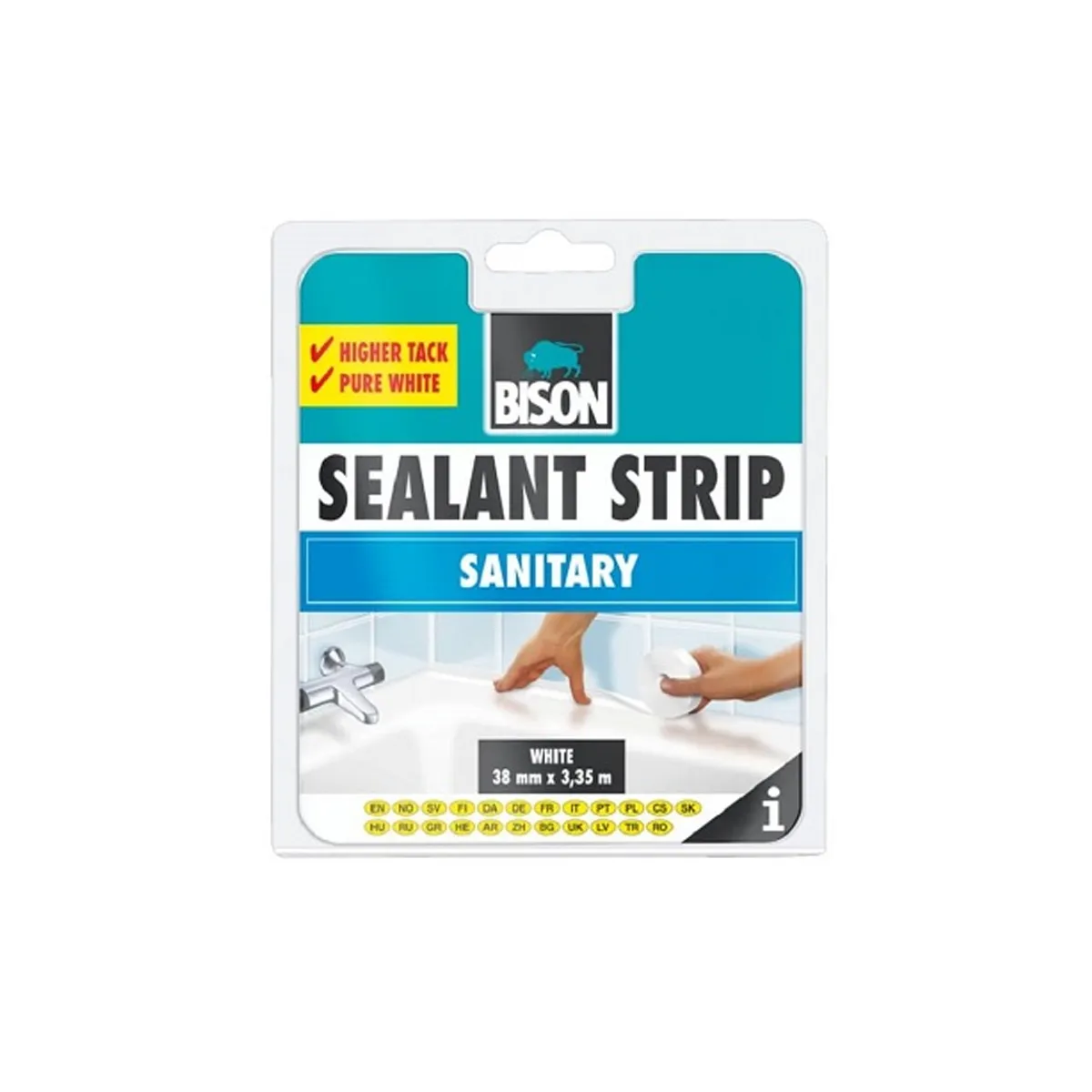 Samoljepljiva sanitarna traka Bison 22BIS0084 22mm 3.35m