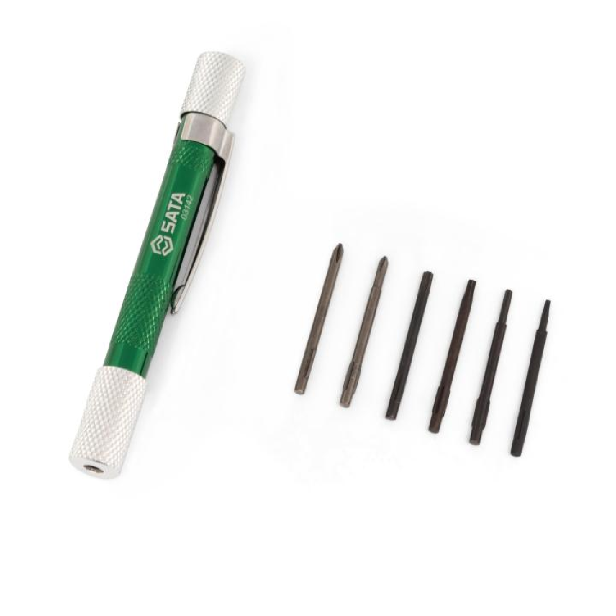 Set izvijača-šarafcigera – preciznih SATA ST03142 6-dijelni