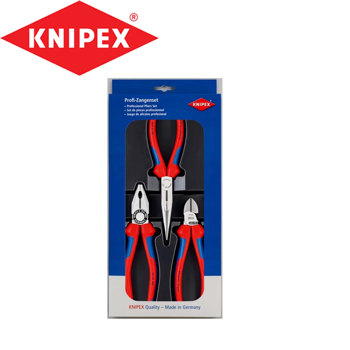 Set kliješta 3-dijelni Knipex 00 20 11