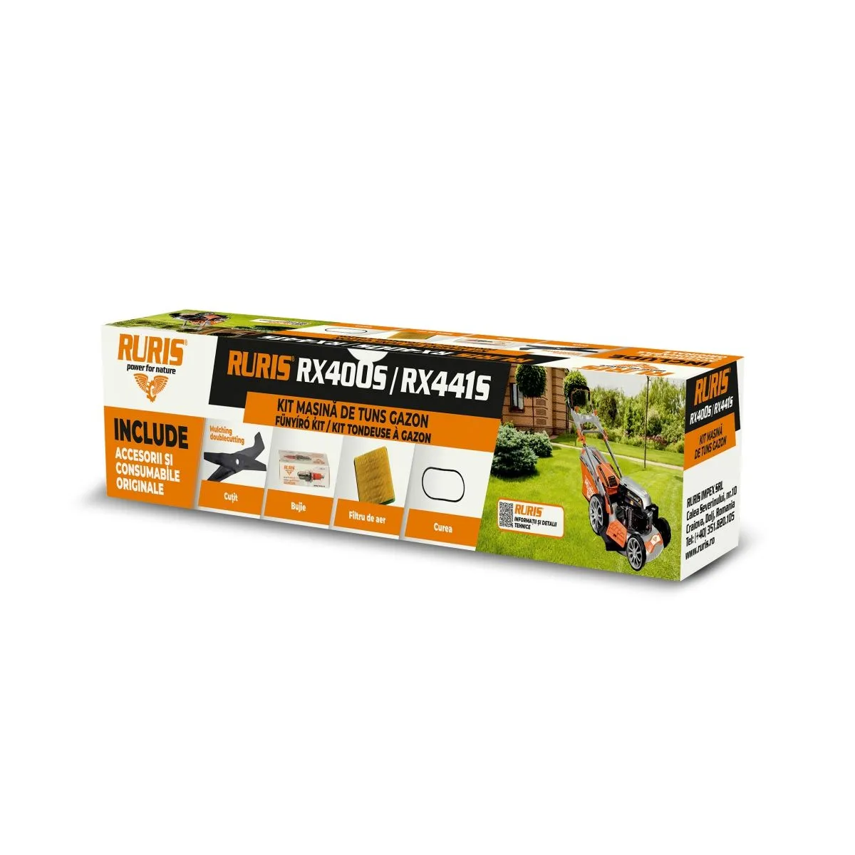 Set opreme za kosilice – kosačice RX444S Ruris