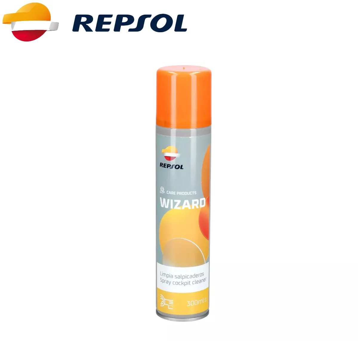 Sprej za instrument table Repsol Wizard Limpia Salpicaderos 300ml RPP9074ZPC