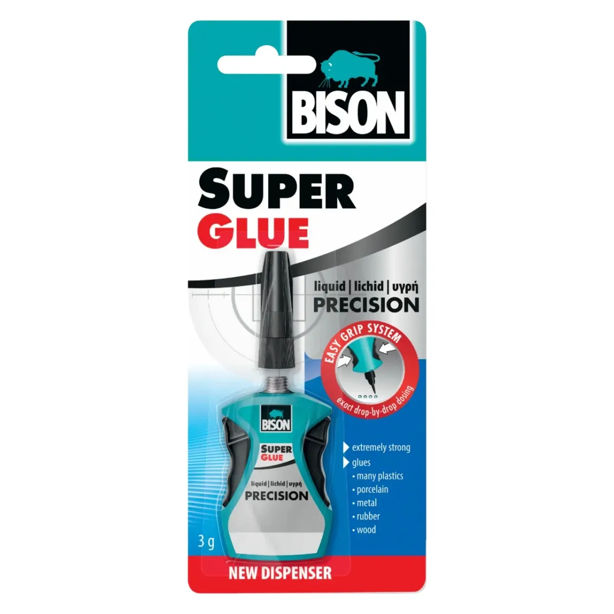Super ljepilo – lijepak Bison Precision 22BIS0018 3g