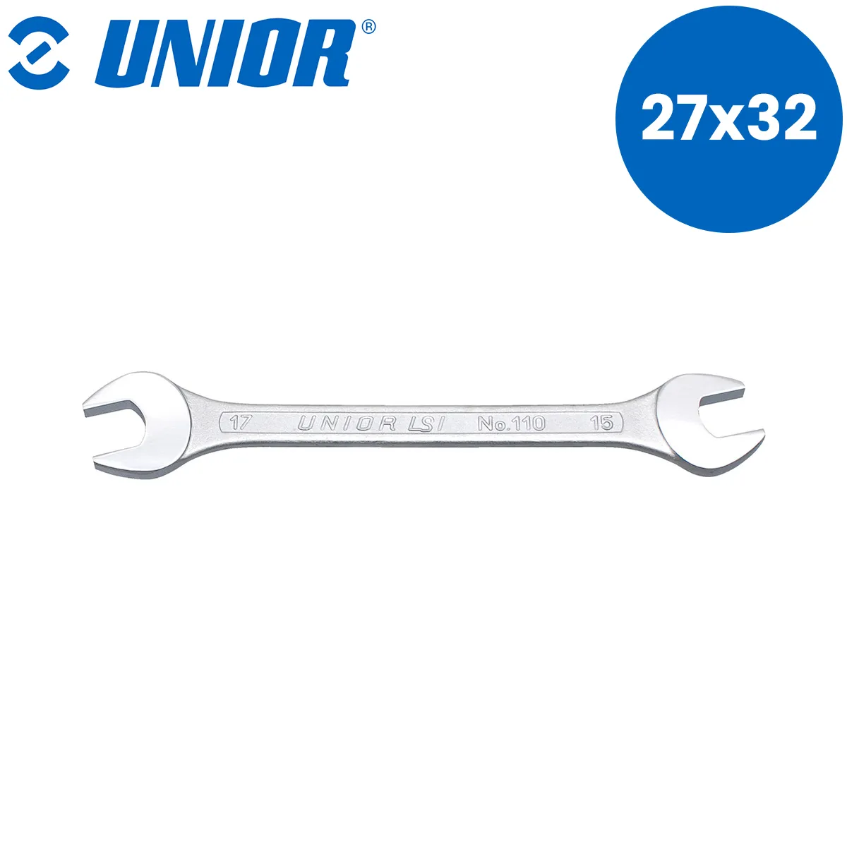 Viljuškasti ključ UNIOR 110 600098 27 x 32 mm