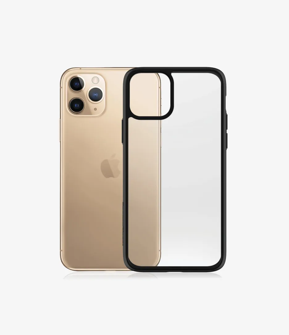 Providni okvir PanzerGlass ClearCase™ iPhone 11 Pro Max – Black Edition