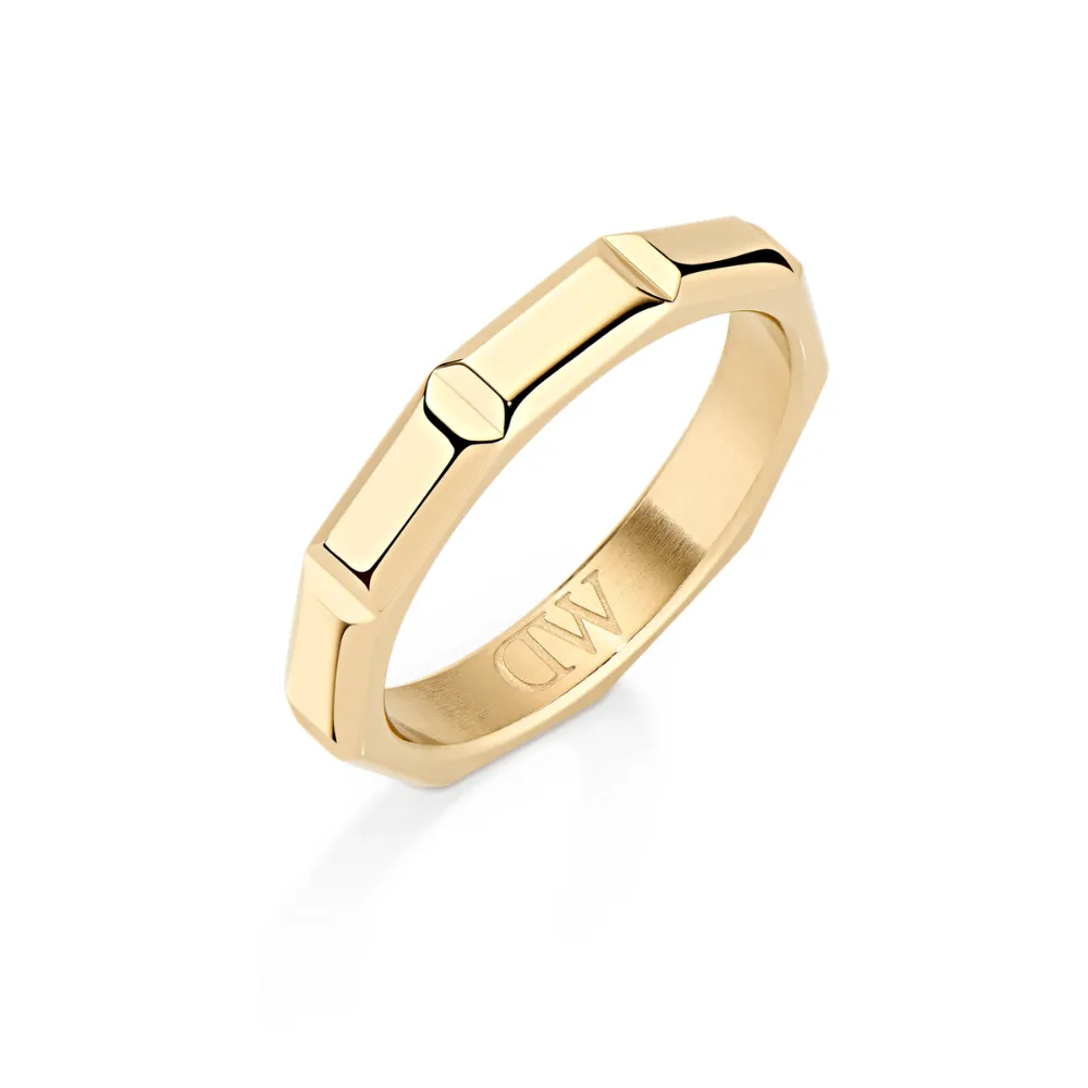 DANIEL WELLINGTON BRIC ICON ZLATNI PRSTEN