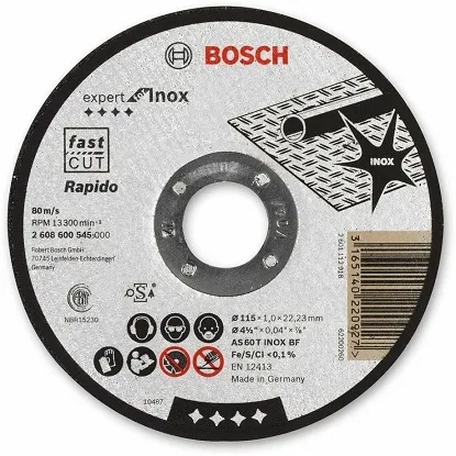 BOSCH rezna ploča LPP Inox 115/1mm