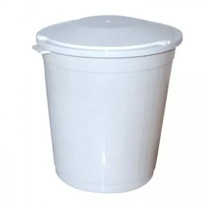 Bure sa poklopcem 50L bijela