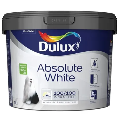 Dulux Absolute white boja za zid 5L